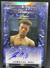 2022 In The Game Used Sports The Distinguished Series Jamahal Hill Auto /2