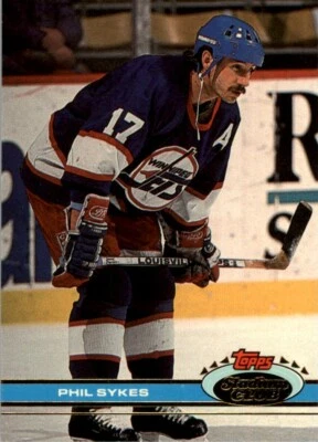 1991-92 Stadium Club NHL Phil Sykes #271 - Image 1 of 2