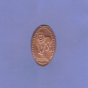 Disneys Animal Kingdom Lion Elongated Pressed Smashed Squished Penny - Picture 1 of 1