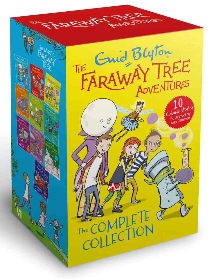 NEW The Faraway Tree Adventures 10 Books Complete Collection Library Enid Blyton - image 1 of 1