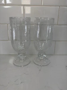 BELLA LUNA Southern Living At Home Large 12oz Water Goblets Set of 2 - 7" Tall - Picture 1 of 9