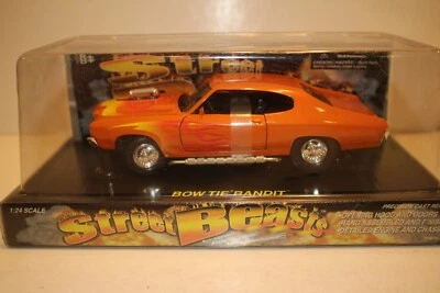 Classic Metal Works Street Beasts, Bow Tie Bandit Chevelle, 1:24 Scale Boxed - Image 1 of 4