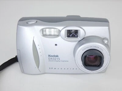 Kodak Digital Photo Camera EasyShare DX3215 1.3MP Compact Silver For Parts - Image 1 of 4