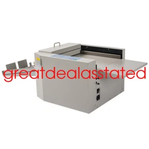 New Auto Feeding Digital Paper Creasing Scoring Machine Perforating 340mm 150w - Picture 1 of 11