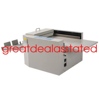 New Auto Feeding Digital Paper Creasing Scoring Machine Perforating 340mm 150w - Image 1 of 4