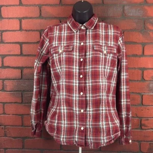 Woolrich Women's Medium Plaid Button-Down Shirt – Outdoor, Gorp Core, Lumberjack - Picture 1 of 8