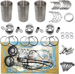 Overhaul Kit Engine Replacement Parts for Kubota D850 Rebuild Kit B1400 Tractor - Picture 1 of 6