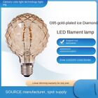 Filament Filament Lightbulb Electroplated Gray Edison Lamp  Ball Light