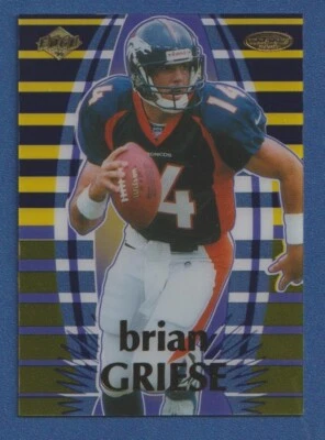 BRIAN GRIESE 1999 Masters Majestic #M9 Collector's Edge Card Broncos #2185/3000! - Image 1 of 2