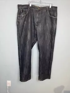 Vintage Phat Farm Jeans Men’s 44x32 Y2K Classic Fit Baggy Dark Denim - Picture 1 of 17