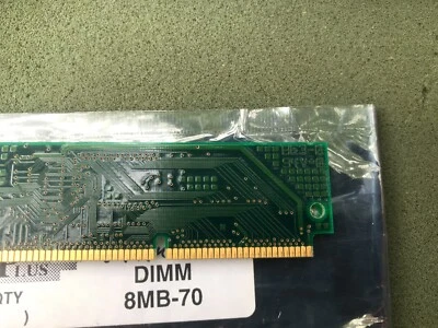 Two (2) UNUSED VINTAGE APPLE 8 MB Memory DIMM 70ns in original package - Image 1 of 3