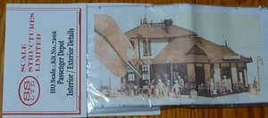 SS Ltd. HO #7202 Passenger Depot Details (Exter & Inter - Picture 1 of 2