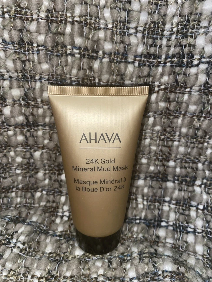 New  AHAVA 24k Gold Mineral Mud Mask Full Size 1.7oz - Image 1 of 1