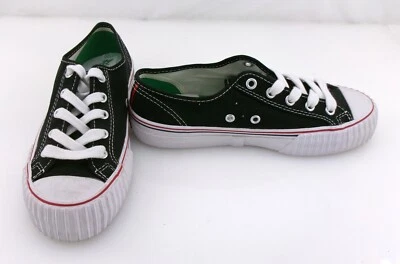 PF Flyers Shoes Center Reissue Ox Black/Red/White Sneakers Womens 6.5 - Image 1 of 4