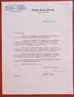 Vintage Mimeographed Letter US Senate Finance Scott W Lucas 1939-51 b2s1