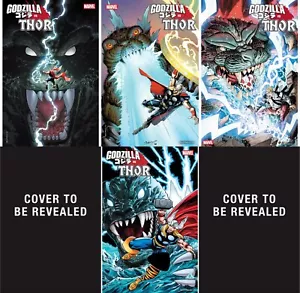 Godzilla Vs Thor #1 2025 Marvel Comics A, B, C, D, G & H | All 6 | Presale 07/02 - Picture 1 of 5