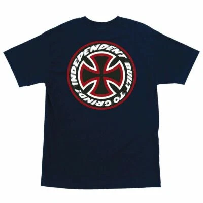 Camiseta de monopatín Independent Trucks Speed Kills AZUL MARINO Foto 1 de 2