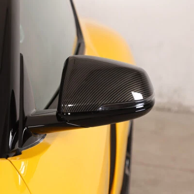 2x Tapa de espejo retrovisor lateral de fibra de carbono para Toyota Supra 2019-2021 Foto 1 de 4