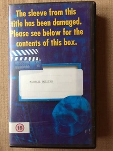MICHAEL COLLINS HIGH QUALITY EX RENTAL VHS / RARE / LIAM NEESON - Picture 1 of 6