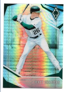 Matt Chapman 2019 Panini Chronicles Phoenix Hyper Prizm #18 #015/299 - Imagen 1 de 2