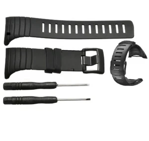 Suunto Kernarmband Gummi Ersatz Uhrenband SS014993000 schwarz generisch - Bild 1 von 2