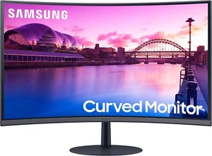 Samsung - 27" 1000R 75Hz Curved FHD Monitor with Speakers - Picture 1 of 8