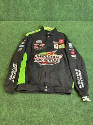 Chaqueta de algodón Nascar Kyle Busch Intersate Batteries diseño JH negra XL Foto 1 de 4