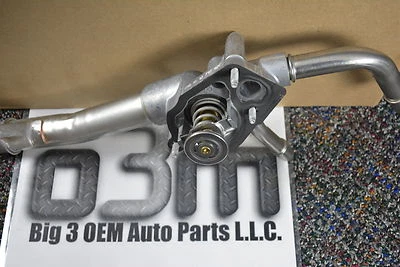 2007-2017 Traverse Acadia Enclave 3.6L Engine Thermostat & Housing new OEM GM - Image 1 of 4