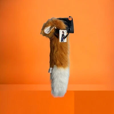 Halloween Adult Fox Costume Outfit Ears And Tail Orange Halloween Costume New - Image 1 of 4