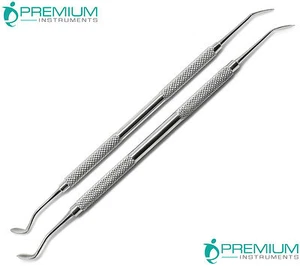 Nuevo juego de 2 talladores de cera dental y amalgama sala 1 y sala 2 restauradores mejorados - Imagen 1 de 12