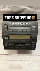 OEM Audio Equipment Radio Receiver 2 Din W/O Navigation Fits 03-05 LEXUS GS300 J - Foto 1 di 6
