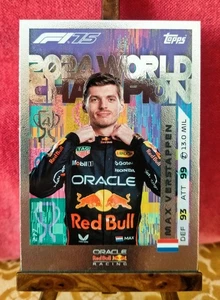 Topps F1 2025 Turbo Attax - max Verstappen 2024 World Champion Oracle Red Bull  - Picture 1 of 2