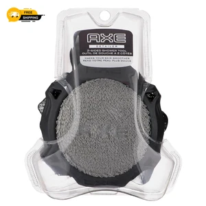 AXE Dual Sided Detailer Body Wash Exfoliating Shower Sponge for Men - Picture 1 of 7