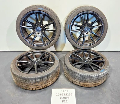 ✅ 14-20 FOR BMW F22 M235 Wheel Rims R18x8" ET40 W/ Tires 225/40 SET NOTE* - Image 1 of 4