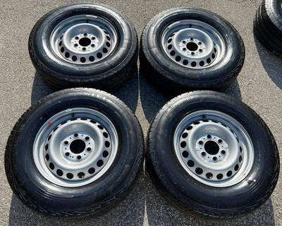 4 SOMMERRÄDER MERCEDES SPRINTER W907 225/75R16C 121/120R CONTINENTAL 2022 NEUW. - Bild 1 von 4