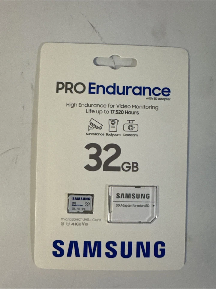 Samsung PRO Endurance 32GB microSD microSDXC micro SD Card - Image 1 of 1