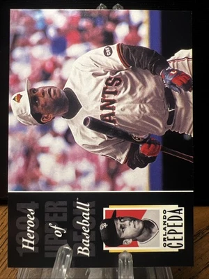 1994 Upper Deck All-Time Heroes #215 Orlando Cepeda - Image 1 of 2
