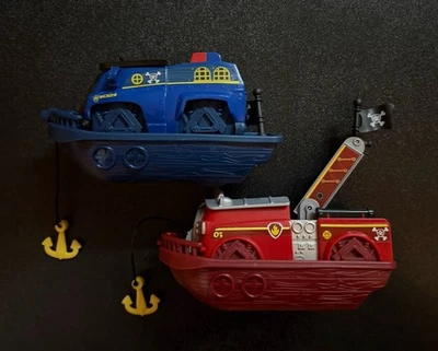 Paw Patrol Sea Patrol Pirate Pups Chase And Marshall Pirate Boat Veículos Apenas - Imagem 1 de 4