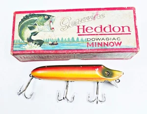 Heddon 7501 Vamp Lure Rainbow Fat Body L-Rig c 1920s In Correct Box - Picture 1 of 4