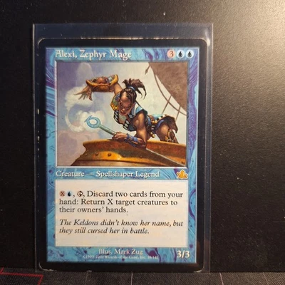 MTG Alexi, Zephyr Mage Prophecy 28/143 Regular Rare 28/143 - Image 1 of 2