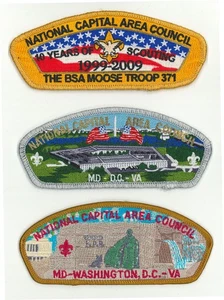 USA BOY SCOUTS OF AMERICA - NATIONAL CAPITAL AREA COUNCIL SHOULDER PATCH (CSP) - Picture 1 of 2