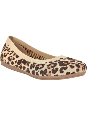 EASY SPIRIT женщин бежевый эластичной Грета круглый носок скольжения на балетки 5,5 M - Изображение 1 из 4