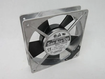 Sanyo Denki 109S088 Cooling Fan 120x120x25mm 200VAC 50/60Hz SHELF WEAR NOP - Image 1 of 3