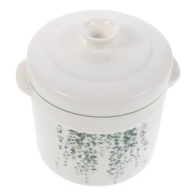  Zuppiera Ceramica Con Coperchio Ciotola Zuppa Di Cipolle Francese Ciotole Ramen - Immagine 1 di 4