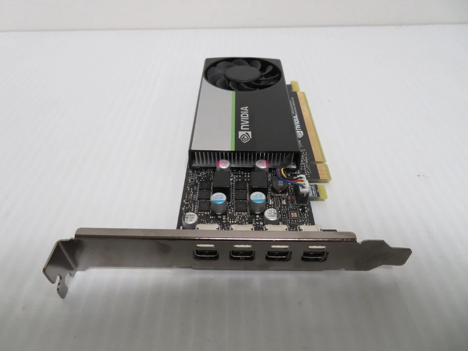 NVIDIA Quadro T1000 8GB GDDR6 4x 3.0 0D408X Mini DisplayPort PCIe GRAPHICS CARD - Image 1 of 4