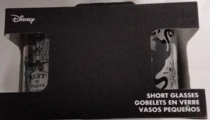 Disney Mickey Mouse Halloween The Skeleton Dance Glass Set Silly Symphony NEW - Picture 1 of 10