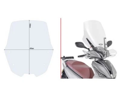 PARABREZZA GIVI KYMCO PEOPLE S 125 / 150 / 200 - COD.D6113ST - Immagine 1 di 2