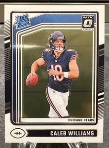 2024 Donruss Optic Football Caleb Williams RC Rated Rookie Base #201 - Picture 1 of 2