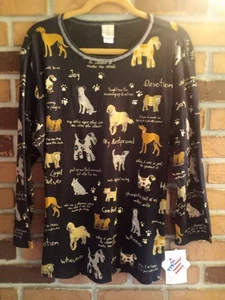 NEW Jess & Jane Dog Theme T Shirt SIZE 2X Best Friend 100% Cotton Made USA - Picture 1 of 6