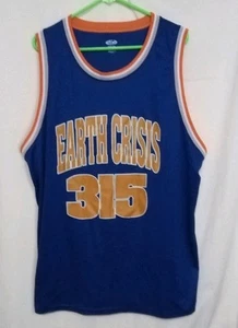 Earth Crisis 315 Hardcore Straight Edge Firestorm EP Basketball Jersey (2XL) - Picture 1 of 5
